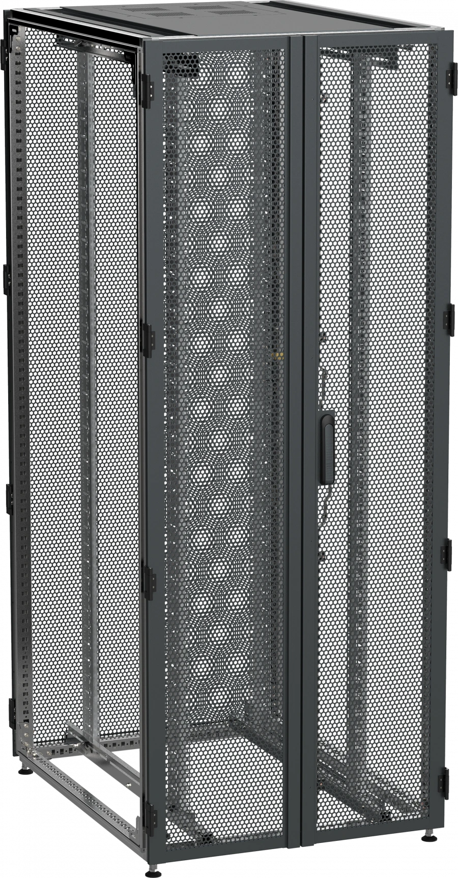 ZP05-42U-0810-P2P-R ITK by ZPAS Шкаф серв. 19" 42U 800х1000мм двухствор. чер. РФ
