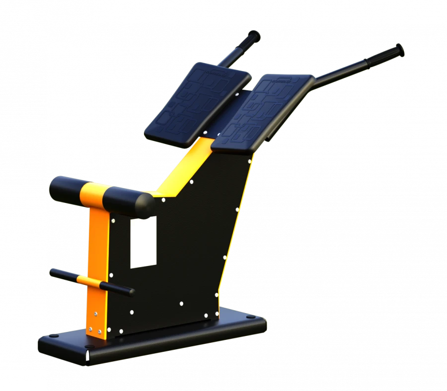 Тренажер уличный стационарный "Тренажер для спины наклонный" Romana 207.04.10