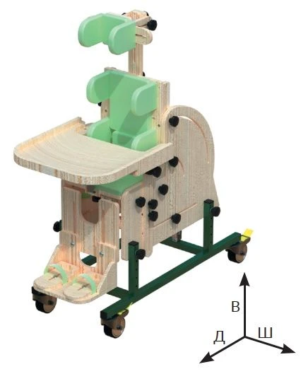 Опора для сидения «Хома» исполнение 1 (Типоразмер 2 )