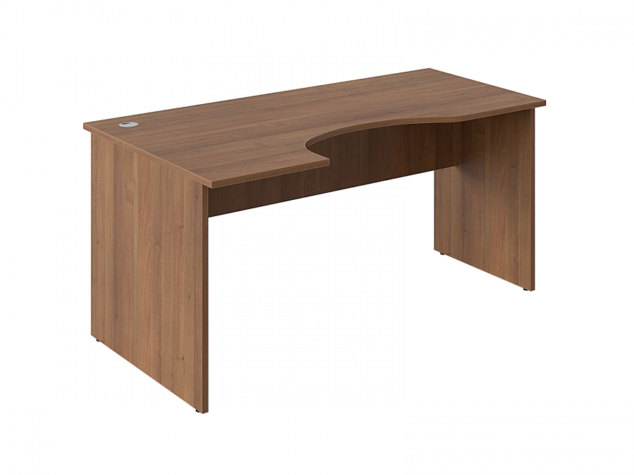 Серия Партнер: стол рабочий (эргономичный) левый 41/л
