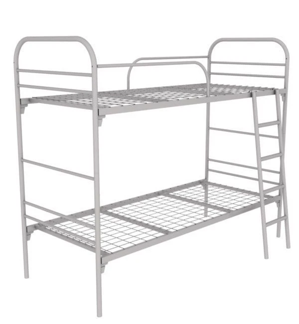 Кровать металлическая двухъярусная сборно-разборная Близнецы 2 (КМ11)
