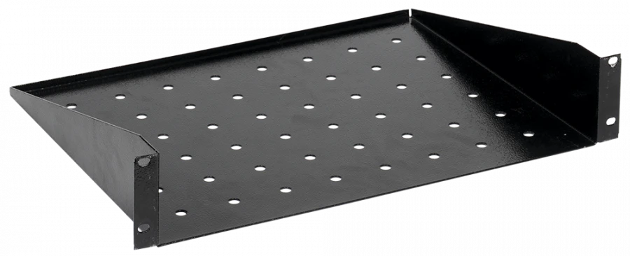 RS105-350P-R ITK Полка консольная L=350мм 1U черная