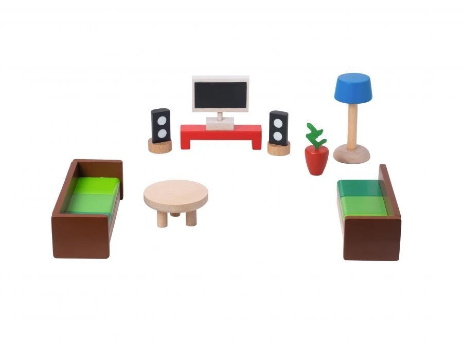 Мебель к домику для куклы (гостиная)