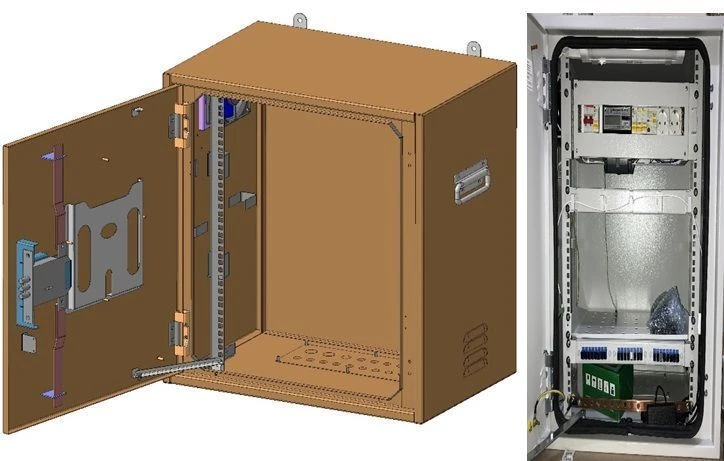 Шкаф распределительный настенный усиленный ШРНу-В-12U-600х650х400РТ2
