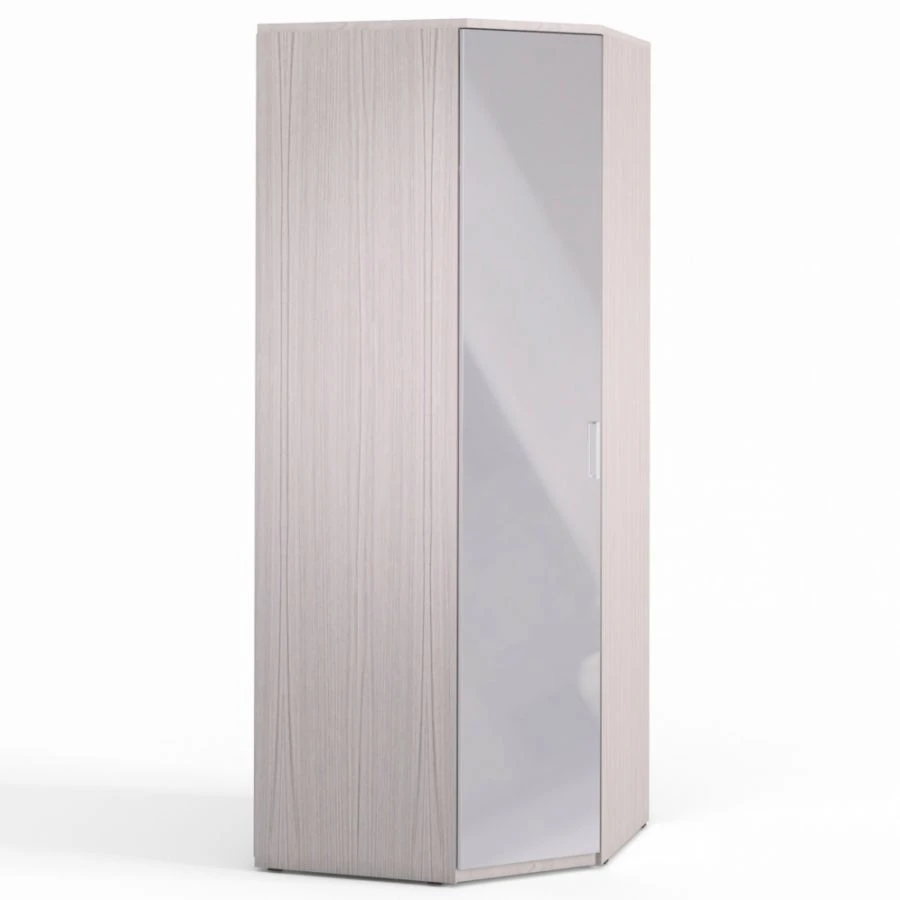 Rimini Ice FU4-01.CG. Шкаф угл. с зерк. из набора модульной мебели "Rimini Ice"