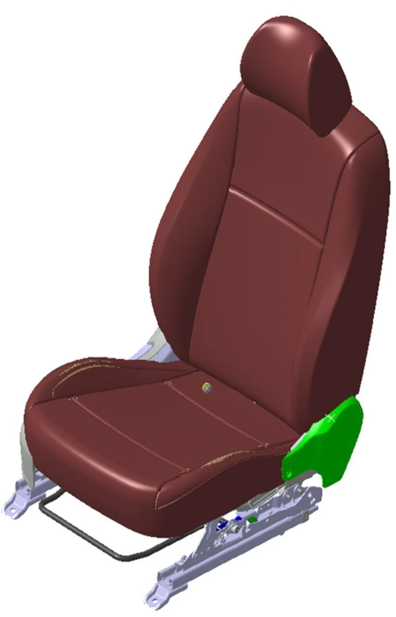 Переднее сиденье правое (HCr PE)