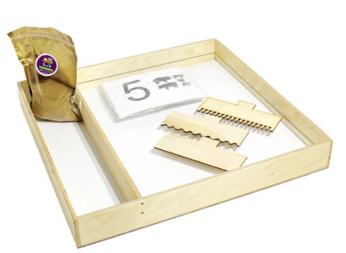 Световой стол планшет для песочной анимации терапии (Дерево)