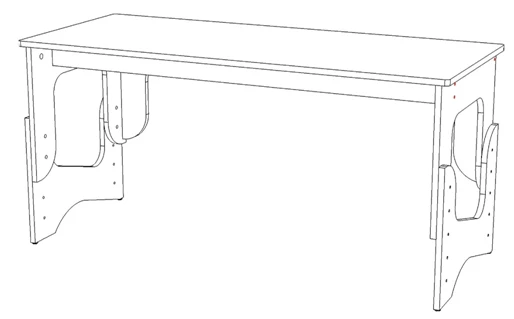 Стол детский компьютерный