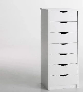 Шкаф хозяйственный деревянный с ящиками