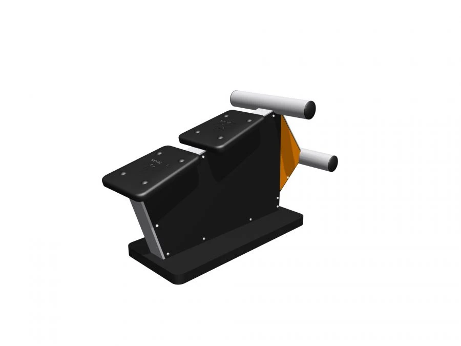 Тренажер уличный стационарный "Скамья для пресса" Romana 207.02.04