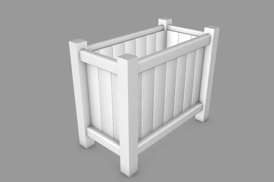 Кашпо 1 м без бака