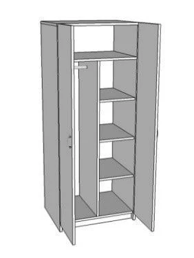 Шкаф комбинированный, Арт. Ш13