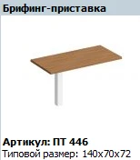 "Патриот" Столешница брифинга универсальная артикул ПТ 759