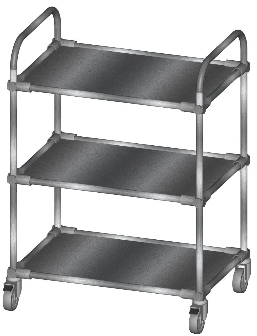 Тележка передвижная с тормозами ТП-3 из набора мебели общебольничной «ЛАБРОМЕД-3» по ТУ 9452-009-13305037-2008