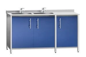 Стол мойка двухгнездовая левая КССТм 3Э