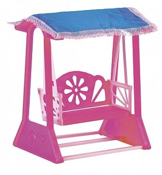 Качели розовые