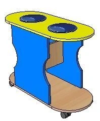 Стол «песок-вода» ФН.МДУ.01.24.00.00.00