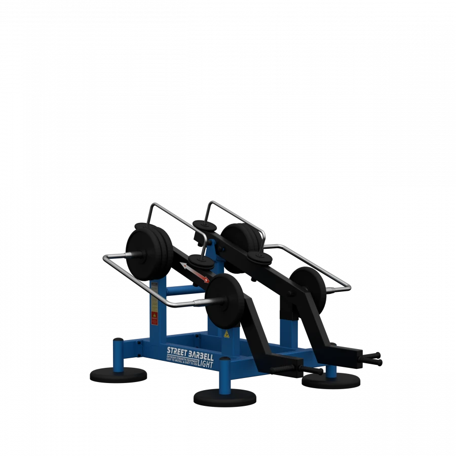 Уличный тренажер МВ 7.66E Комбо лифт