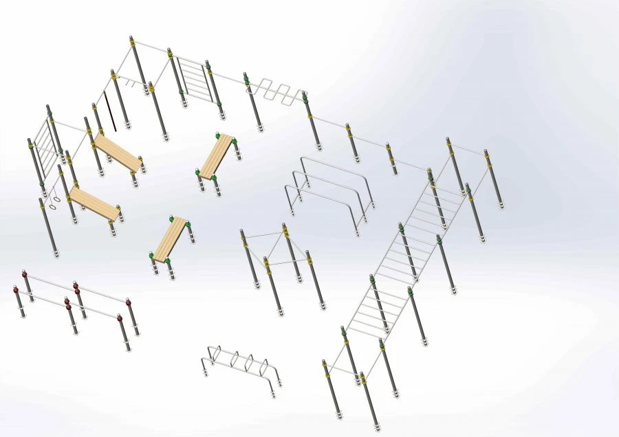 Тренажер АКС-850 Комплекс воркаут