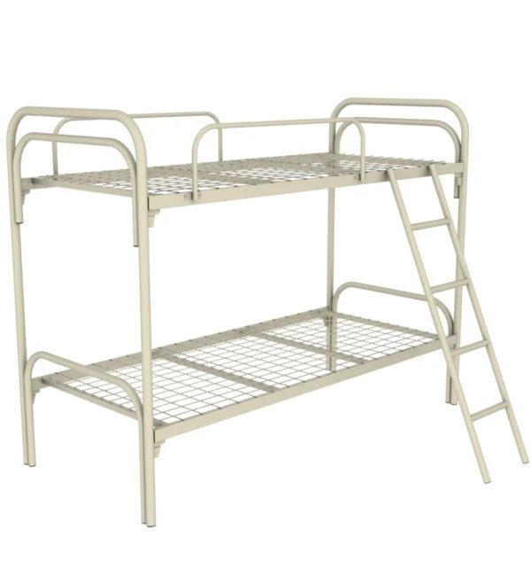 Кровать металлическая двухъярусная (КМ17)