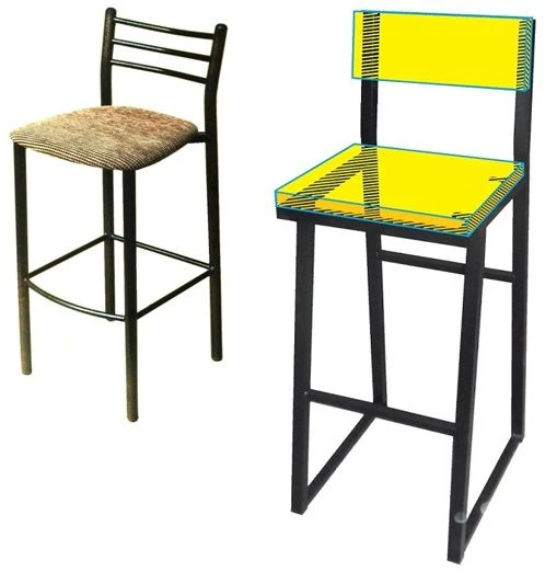 Стул барный проект СИ56.04.03.00