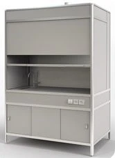 Шкаф вытяжной ПГЛ ЛА ВШ2 универсальный; с наклонным экраном