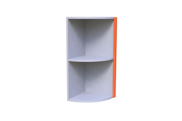 Кухонный шкаф навесной КШ-01 радиусный( открытый, закрытый)