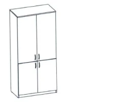 Шкаф для посуды (Торговая марка Альянс-С)