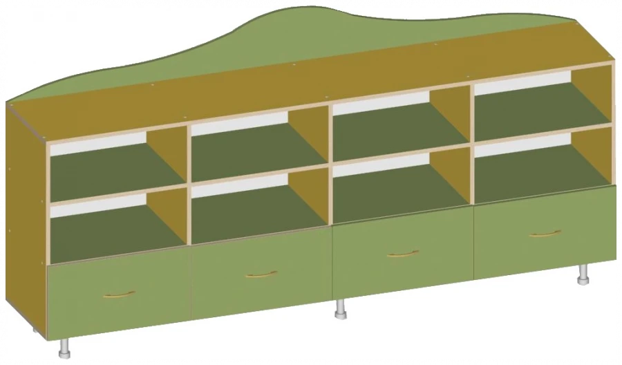 Стеллаж Волна арт.С.06.82