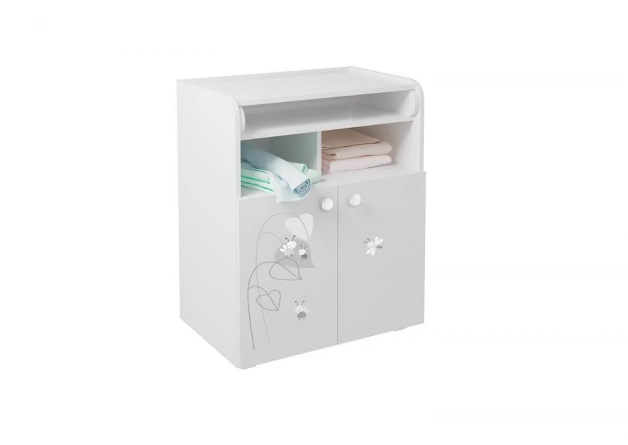 Комод Polini kids French 1270, Amis,
белый, артикул 0001535.9