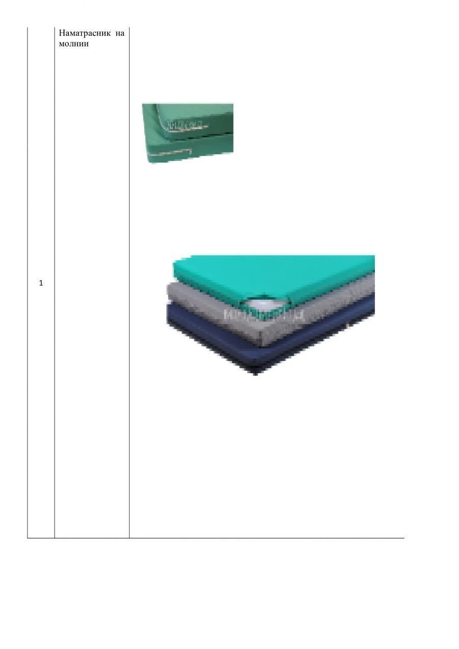 Наматрасник на молнии