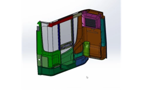 Комплект деталей перегородки водителя 5299-351-7800000