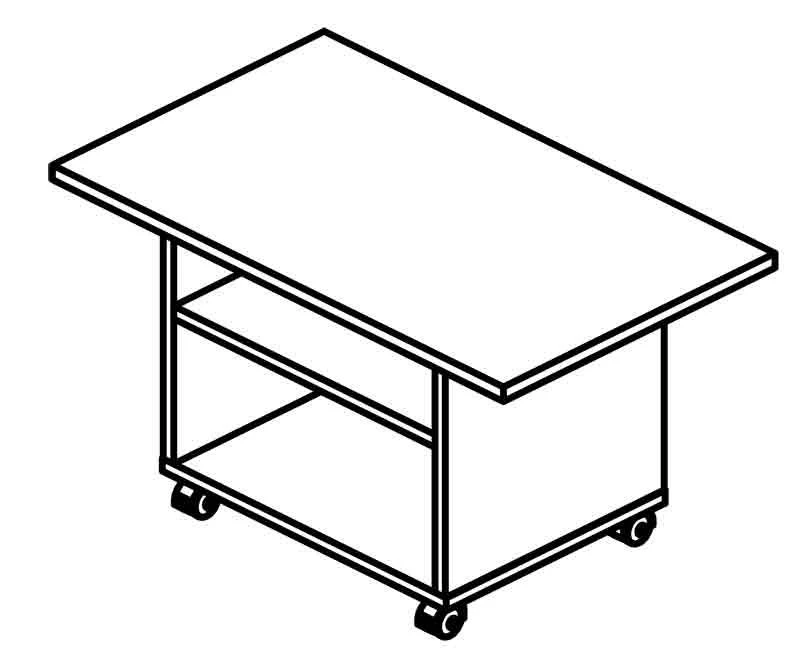 Стол журнальный 8014 Серия "Галант"