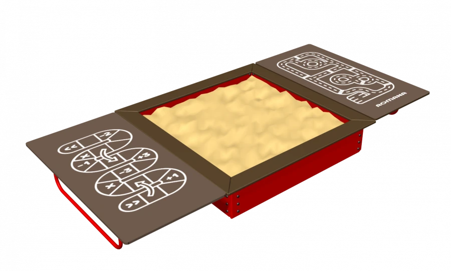 Песочница с крышкой Romana 109.22.01