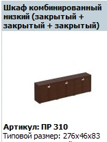 "Премьер" Панель декоративная (комплект 2шт) шкафа низкого артикул ПР 657