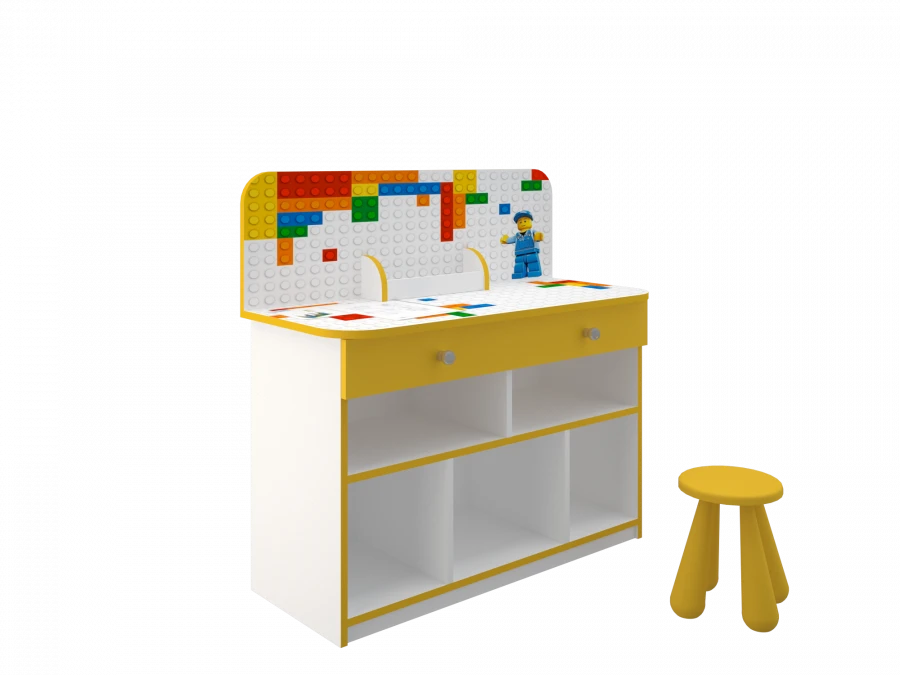 Стеллаж-уголок творчества «Самоделкин» Дм5850