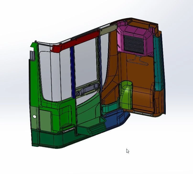 5299-351-7800000 Перегородка водителя в сборе