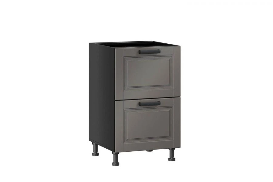 Мокка ЛД.274120.000 Фасад комплект для тумбы кухонной 500 с 2 ящиками (4) (Сандаун )