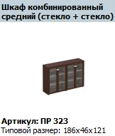 "Премьер" Панель декоративная (комплект 2шт) шкафа среднего артикул ПР 658