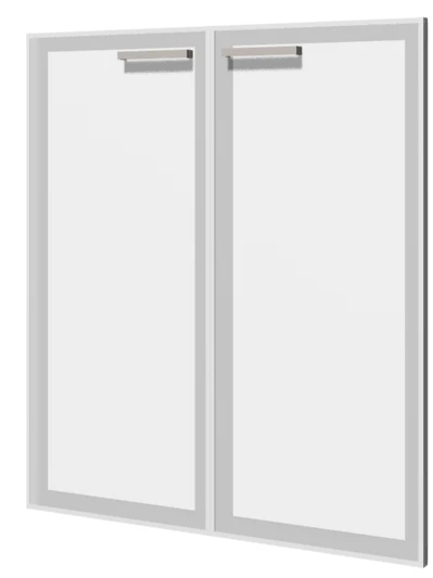 МАГНА Дверь рапашная к стеллажу широкому / стекло, Арт. МДШ 08