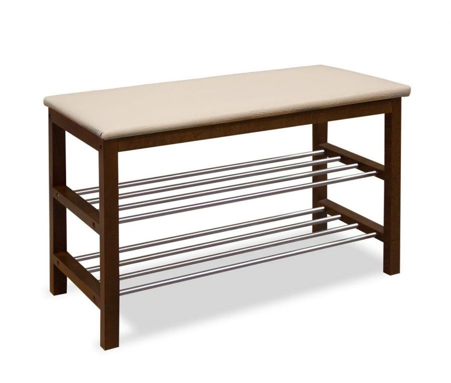 Тумба в прихожую с мягким сиденьем марка "Башкирская мебельная фабрика"