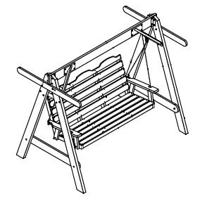 Качели, артикул 14009/1