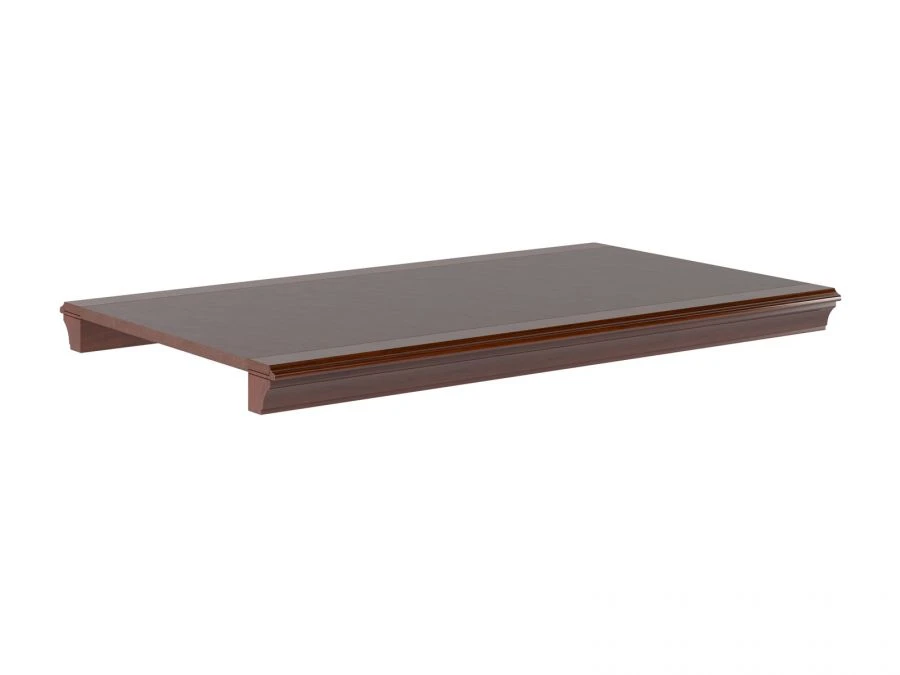 Столешница прямая / TA07 1500*900*100 с кожан. вставкой ТА202 , арт. MN-TOP 1509