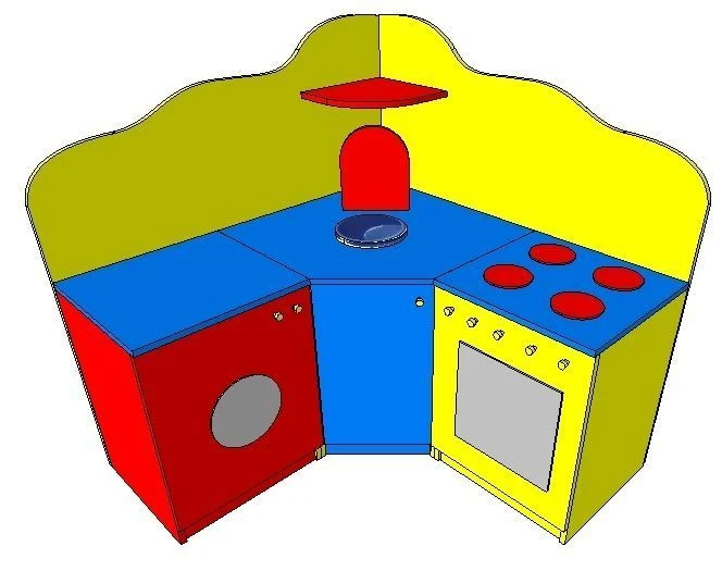 Стол-тумба «Кухня угловая» ФН.МДУ.01.37.00.00.00
