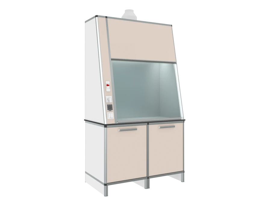 Шкаф лабораторный вытяжной ШЛВН-1 «Лабромед-3» из шкафов лабораторных вытяжных «ЛАБРОМЕД-3» по ТУ 9452-011-13305037-2008