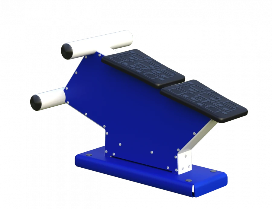 Тренажер уличный стационарный "Скамья для пресса" Romana 207.02.05