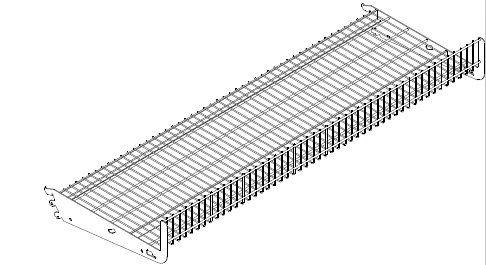 Полка сетчатая (333х200 - 1328х600)