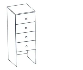 Шкаф детский (Торговая марка Альянс-С)