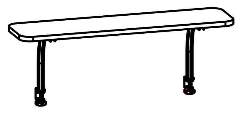 Полка настольная 8787 Серия "Галант"