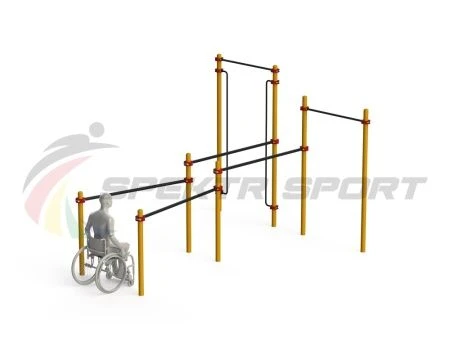 Спортивный комплекс для инвалидов-колясочников WRK-D19 76 mm